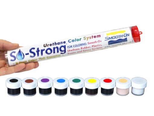 SO-Strong Colorants - For Urethane Rubbers, Plastics, & Foams - Set of 9