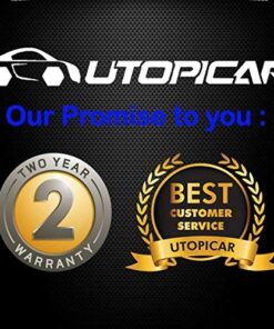 Blind Spot Convex Car Rear View Mirror: Rearview/Side Stick On Mirror Automotive Accessories | Narrow Blindspot Mirrors For Car By Utopicar (2 pack) 20 51P81LZoX L