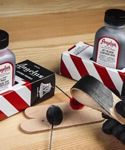 Angelus Leather Dye 3 ounce (Black) 3 Ounces Black 19 51P8W7JA0BL