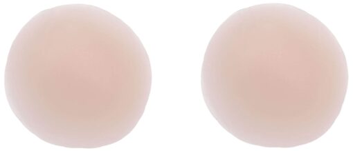 Pure Style Girlfriends Smooth'em Waterproof Adhesive Nipple Covers One Size Nude