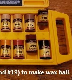 Laserjamb FastCap WAXKIT Softwax Kit, 0.7 Ounce (Pack of 20), 20 Colors, 14 Ounce 33 51PCF2sd6bL