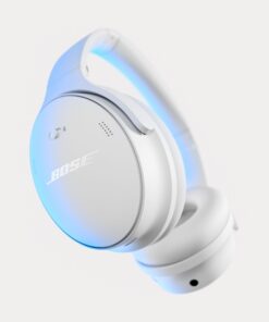 Alternative view of NEW Bose QuietComfort Wireless Noise Cancelling Headphones, Bluetooth Over Ear Headphones with Up To 24 Hours of Battery Life, White Smoke
