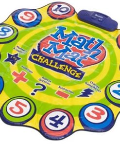 Learning Resources Math Mat Challenge Game,Multi-color,32 Dia in 7 51PEK0W2MVL