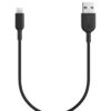 Anker iPhone Cable, Powerline II Lightning Cable, Probably The World's Most Durable Cable, MFi Certified for iPhone Xs/XS Max/XR/X / 8/8 Plus / 7/7 Plus / 6/6 Plus / 5S (Black) 1 ft Black