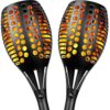 Sunlitec Solar Lights, Waterproof Flickering Flames Torches Lights Outdoor Landscape Decoration Lighting Dusk to Dawn Auto On/Off Security Torch Light for Garden Patio Deck Yard Driveway, 2 Pack 6 51PKOVBgCgL