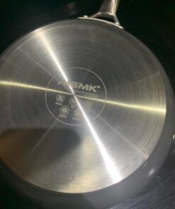 MSMK 10-Piece Pots and Pans Set non stick, Durable and Stable Cookware Sets for building a starter kitchen or refreshing, Even Heating, Easy Clean-Up, Comfortable Handling, Induction Compatibility Cookware Set(10-piece) 40 51PKR1Q1xKL