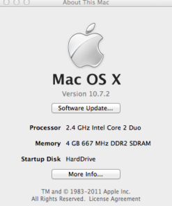 Alternative view of Crucial 4GB Kit (2GBx2) DDR2 667MHz (PC2-5300) CL5 SODIMM 200-Pin Notebook Memory Modules CT2KIT25664AC667 / CT2CP25664AC667