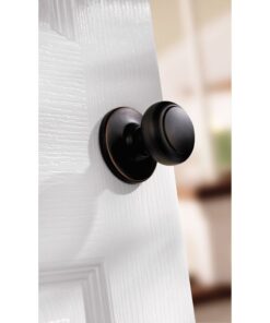 Alternative view of Kwikset Cove Hall/Closet Knob in Venetian Bronze