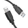 wawpi USB Cable Male to Male 10 feet,USB to USB 3.0 Cable A Male to A Male for Data Transfer Hard Drive Enclosures, Printers, Modems, Cameras, Laptop Cooler… 4 51PTPUoLQNL
