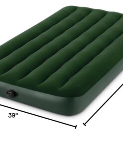 Intex Prestige Downy Airbed Kit with Hand Held Battery Pump, Twin 19 51PTtWZCL