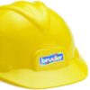 Bruder Toys Construction Worker Hard Hat Yellow Helmet 10200 - Construction Hat 47 51PWfjsm3bL