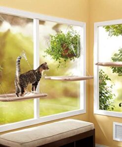 Oster Sunny Seat Window-Mounted Cat Bed, 50 Pounds 31 51PXhbPR1eL