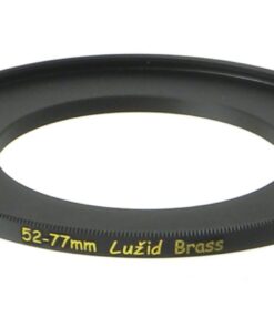 LUŽID X2 Brass 52mm to 77mm Step Up Filter Ring Adapter 52 77 Luzid