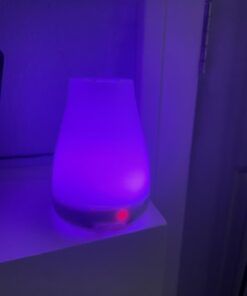 InnoGear Essential Oil Diffuser, Upgraded Diffusers for Essential Oils Aromatherapy Diffuser Cool Mist Humidifier with 7 Colors LED Lights 2 Mist Mode Waterless Auto Off for Home Office Room, White Basic White 32 51PbXl7gc6L