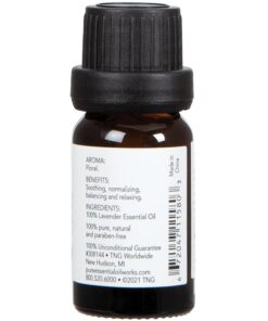 Pure Essential Oil Works Lavender Oil, 100% Pure, Natural, Paraben-Free and Therapeutic Grade with Euro-Style Dropper, 10 ml/0.33 oz. 0.33 Ounce (Pack of 1) 9 51PcQXnBzxL