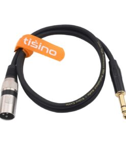 Alternative view of Disino 1/4 Inch TRS to XLR Male Balanced Signal Interconnect Cable Quarter inch to XLR Patch Cable - 3.3 Feet 3 feet