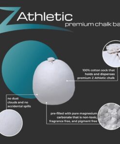Z Athletic Chalk Ball for Gymnastics 2oz Chalk Ball 12 51PfBsoEF2L