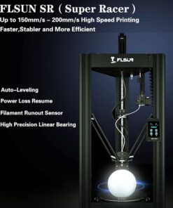 Alternative view of FLSUN High Speed Printing Delta 3D Printer with Filament Sensor and Auto Leveling FDM Delta 3D Printer 1.75 PLA DIY 3D Printers (FLSUN Super Racer) FLSUN Super Racer