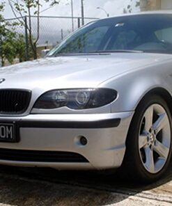 Alternative view of REVi MotorWerks Black Housing Smoke Lens Corner Signal Lights by DEPO Fit 2002-2005 BMW E46 4D Sedan / 5D Wagon