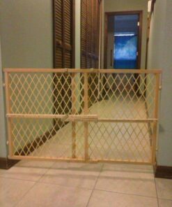 Evenflo Position and Lock Baby Gate, Pressure-Mounted, Tan 38 51PoMeYsJL