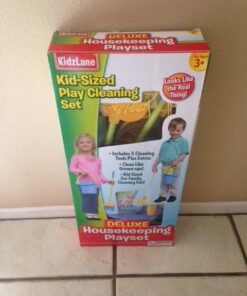 Kidzlane Kids Cleaning Set for Toddlers | Kids Broom Set for Kids for Play | Mop and Cleaning Toys Set | Kids Broom and mop Set for Toddlers | Cleaning Toys for Kids Ages 4-8 and Older Housekeeping 43 51Ps641XKgL