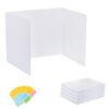 24 Pack Privacy Shields for Student Desks, Privacy folders for Student Testing Desk dividers- Includes Extra Labels 24 29 51PtIggLL