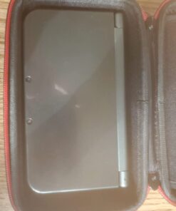 Smatree Carrying Case for New Nintendo 3DS XL/New 2DS XL, Hard Protective Shell Travel Case for Nintendo New 3DS/Nintendo New 3DS XL-Super NES Edition- Black/Red Black Red 74 51PtX3Z0HL