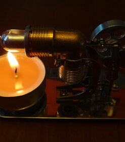 Sunnytech Mini Hot Air Stirling Engine Motor Model Educational Toy Kits Electricity HA001 24 51PxjFP59jL