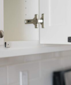 Master Magnetics Ceramic Latch Magnet Assemblies - Rectangular with Center Hole, Zinc Plated, 1" Length, 0.875" Width, 0..25" Height, 7 Pound Pull, Silver, Pack of 20, CA403CNX20 18 51Pzf6FIDHL