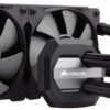 CORSAIR Hydro Series H100i v2 AIO Liquid CPU Cooler, 240mm Radiator, Dual 120mm PWM Fans, Advanced RGB Lighting and Fan Software Control 25 51Q4HeS37YL
