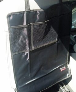 Britax Kick Mat Seat Protectors, 2-Pack | Water-Resistant + Machine Washable + Pocket Storage Organizer , Black 15 51Q79nBZQvL