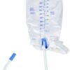 Teleflex Medical Inc Easy-Tap Leg Bag with Extra 18 Inch PVC Extension Tubing 16.9 Ounce, Sterile, Latex-Free (Pack of 5) White 56 51Q7ZC7lfxL