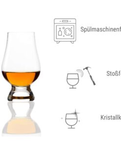 Alternative view of Glencairn Crystal Whiskey Glass, Single Glass