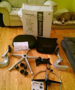 Modway Attainment Vinyl Drafting Chair - Drafting Stool With Flip-Up Arm in Black 54 51QBNCZlu L