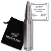 Silver 2 oz .308 Caliber Bullet - Solid .999 Pure Silver by Mint State Gold 34 51QEBJKrgvL