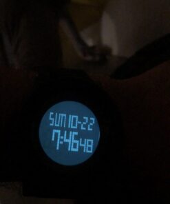 LYMFHCH Men's Digital Sports Watch LED Screen Large Face Electronics Military Watches for Men Waterproof Alarm Stopwatch Back Light Outdoor Army Watch 42 51QFK e6FuL