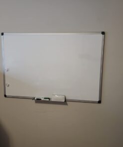 Amazon Basics Magnetic Dry Erase White Board, 36 x 24-Inch, Aluminum Frame, Silver/White 24" x 36" Magnetic, Aluminum Frame 44 51QKIwjpXkL
