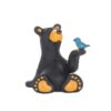 Minnie Bear With Bird Mini Midnight Black 3 x 2 Resin Stone Collectible Figurine 15 51QPHF8ic5L