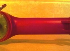 Kuhn Rikon Auto Safety Master Opener for Cans, Bottles and Jars, 9 x 2.75 inches, Red 37 51QWnrquufL