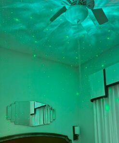 SunTime Star Projector Galaxy Night Light - Astronaut Starry Nebula Ceiling LED Lamp with Timer and Remote, Gift for Kids Adults for Bedroom, Christmas, Birthdays, Valentine's Day etc. White 29 51QcbZ0UYfL