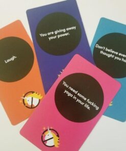 REBEL DECK The Oracle with Attitude Unfiltered, Self Care Oracle, Funny Oracle Deck, 60 Cards 35 51Qgo92BVRL