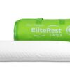 Elite Rest Slim Sleeper - Thin Latex Pillow, a Thin and Low Profile Pillow for Sleeping, Flat Pillow Design is Great for Stomach Sleepers, Thin Bed Pillow Measuring 2.75 inches 2 51QoaxfIWLL