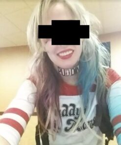 Bioworld Suicide Squad Harley Quinn Puddin Replica Choker 14 51Qoi4 PKzL