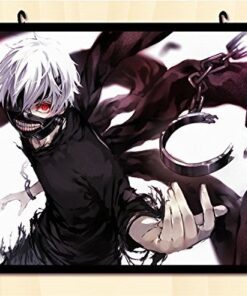 Tokyo Ghouls Popular Anime Kaneki Ken Home Decor Poster Wall Scroll Japanse 23.6 x 17.7 Inches -C01 by CoSmile