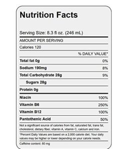 Alternative view of Liquid Ice Blue Energy Drink, 12 Ounce, 24 Count