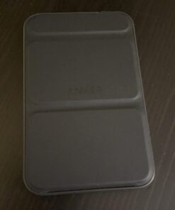 Anker Magnetic Battery (MagGo), 5,000 mAh Foldable Magnetic Wireless Portable Charger and USB-C for iPhone 15/15 Plus/15 Pro/15 Pro Max, iPhone 14/13 Series (Interstellar Gray) Interstellar Gray 66 51QvTOy4VOL