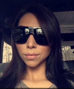 SA106 All Black Limo Flat Top Mob Oversized Rectangular Sunglasses 28 51QzexLskDL