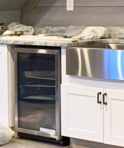 Kraus KHF200-30 Standart PRO Kitchen Stainless Steel Sink, 30 Inch Round Apron Single Bowl Rounded Apronfront 47 51QzsbKx7BL