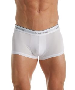 Calvin Klein Men's Stretch Microfiber Multipack Low Rise Trunks Small Black 7 51R ChzfErL