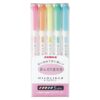 ZEBRA MILD LINER, Double Sided Highlighter, 5 Set (WKT7-5C) 1 11 51R0VLOky3L
